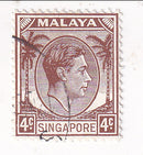 Singapore - King George VI 4c 1952