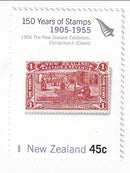 New Zealand - 150yrs of Stamps 1905-1955 45c 2005(M)