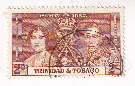 Trinidad & Tobago -  Coronation 2c 1937