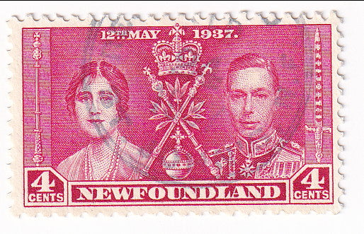 Newfoundland - Coronation 4c 1937