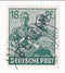 West Berlin - Pictorial 16pf with BERLIN o/p 1948