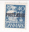 Denmark -  Caravel 40ore with POSTFÆRGE o/p 1936(M)