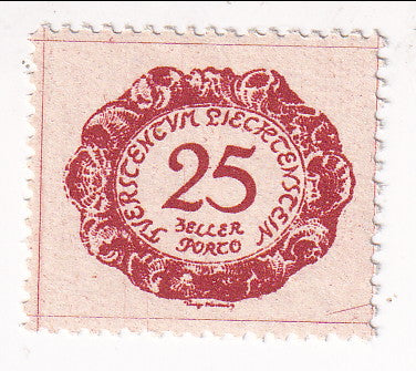 Liechtenstein - Postage Due 25h 1920(M)