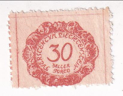 Liechtenstein - Postage Due 30h 1920(M)
