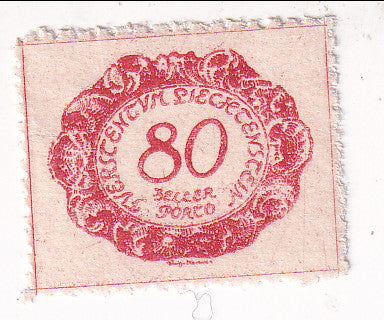 Liechtenstein - Postage Due 80h 1920(M)