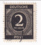 American, British and Soviet Russian Zones - Numeral 2pf 1946