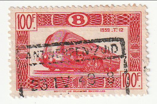 Belgium - Railway Parcels 100f 1949