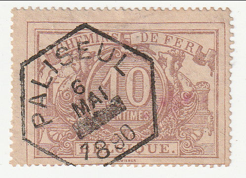 Belgium - Railway Parcels 10c 1882