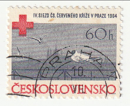 Czechoslovakia - Fourth Czech Red Cross Congress, Prague 60h 1964