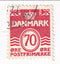 Denmark - Numeral 70ore 1933