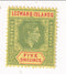 Leeward Islands - King George VI 5/- 1943(M)