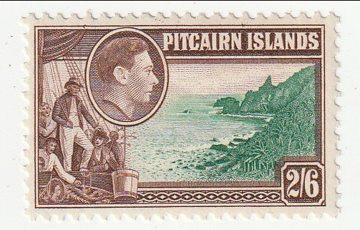 Pitcairn Islands - Pictorial 2/6 1940(M)