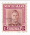 New Zealand - King George VI 1/- 1950