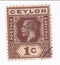 Ceylon - King George V 1c 1927