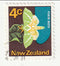 New Zealand - 1971 4c Puriri Moth green colour omitted error(Z)