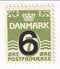 Denmark - Numeral 7ore with 6 o/p 1940(M)
