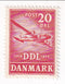 Denmark - 25th Anniversary of D.D.L. Danish Airlines 20ore 1943(M)