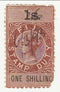 Fiji - Revenue, Stamp Duty 1/- 1883