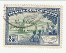 Belgian Congo - 50th Anniversary of Matadi-Leopoldville Railway 2f.50 1948