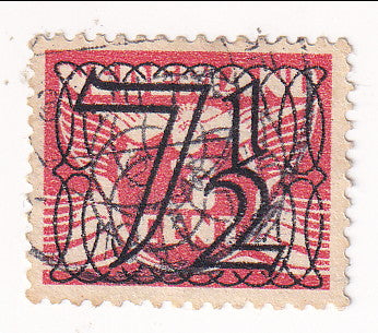 Netherlands - Carrier Pigeon 3c with 7½ o/p 1940