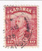 Sarawak - Sir Charles Vyner Brooke 10c 1934