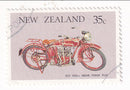 New Zealand -Vintage Motorcycles 35c 1986