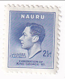 Nauru - Coronation 2½d 1937(M)