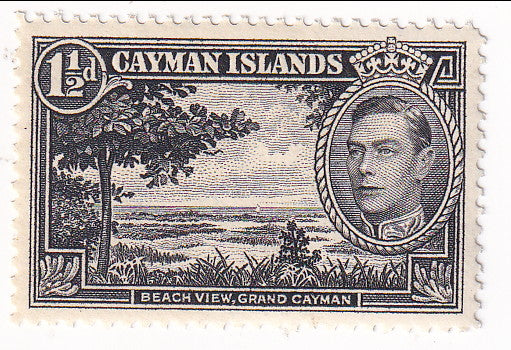 Cayman Islands - Pictorial 1½d 1938(M)