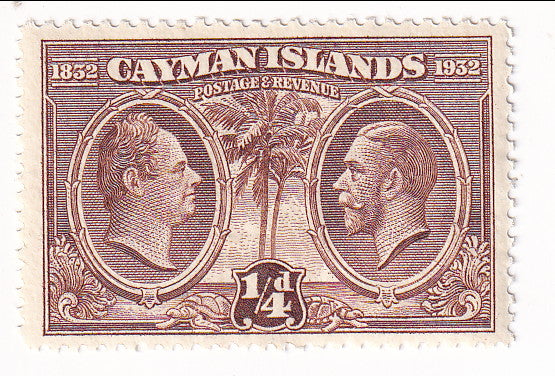 Cayman Islands - Centenary of 'Justices and Vestry' ¼d 1932(M)