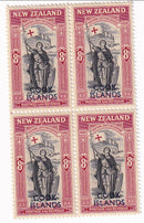Cook Islands - Peace 8d block 1946(M)