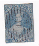 New Zealand - Full Face Queen 2d 1856