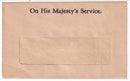 New Zealand - On His Majesty's Service window envelope(M)