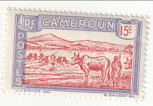 Cameroun - Pictorial 15c 1925(M)