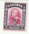 Sarawak - Sir Charles Vyner Brooke $2 with o/p 1947(M)