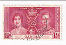 Gambia - Coronation 1½d 1937