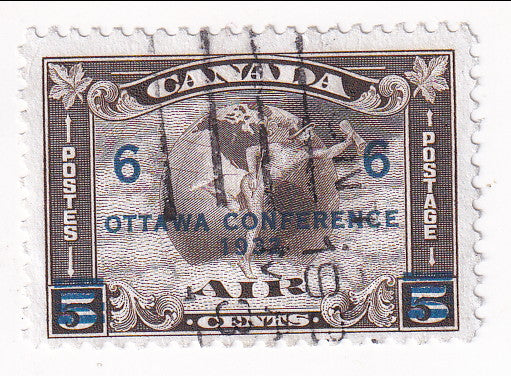 Canada - Air 5c with 6c OTTAWA CONFERENCE 1932 o/p 1932