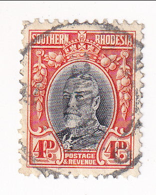 Southern Rhodesia - King George V 4d 1931