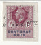 Great Britain - Revenue, Contract Note 6d 1921