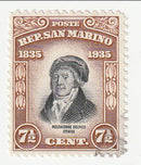 San Marino - Death Centenary of Melchiorre Delfico 7½c 1929
