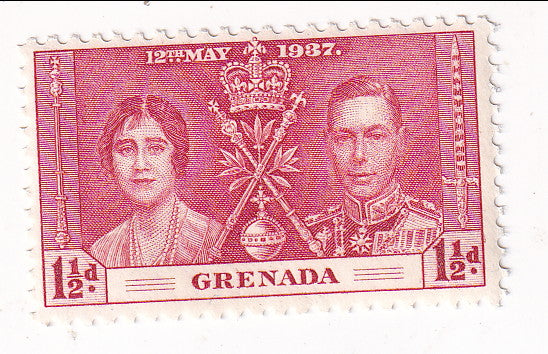 Grenada - Coronation 1½d 1937(M)