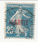 Algeria - Pictorial 25c with o/p 1924
