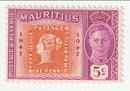 Mauritius - Centenary of First British Colonial Postage Stamp 5c 1948(M)
