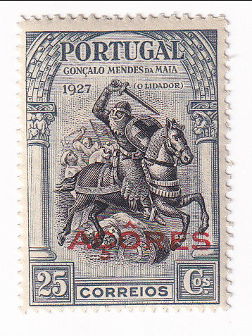 Azores - Second Independence Issue 25c 1927(M)