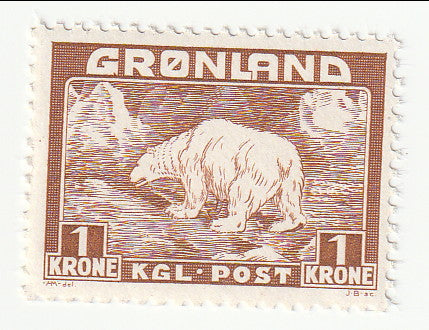 Greenland - Pictorial 1k 1938(M)