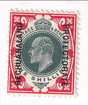 Bechuanaland Protectorate - King Edward VII 1/- with o/p 1913(M)