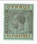 Cyprus - King George V 4½pi 1924(M)