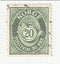 Norway - Numeral in Posthorn 20ore 1893