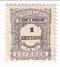 St Thomas & Prince Islands - Postage Due 1c 1921(M)