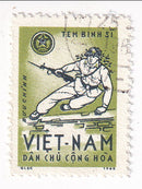 North Vietnam - Military Frank Stamp (no value) 1965
