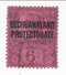 Bechuanaland Protectorate - Queen Victoria 6d with BRITISH BECHUANALAND o/p 1897